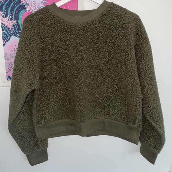 Freshman Sweaters - Green Freshman Warm Crewneck